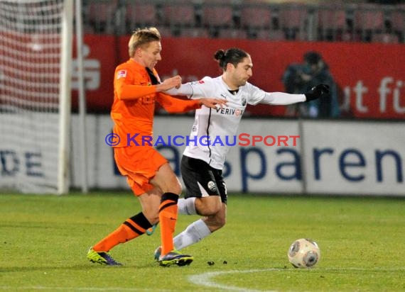 2. Bundesliga SV Sandhausen - FC Erzgebirge Aue im Hardtwaldstadion (© Kraichgausport / Loerz)